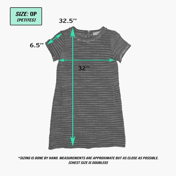 LOFT Women's Navy Blue/Rainbow Striped Tweed Shift Dress (Multi-Color | Size OP) - Picture 5 of 5